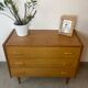 Commode en teck, années 60