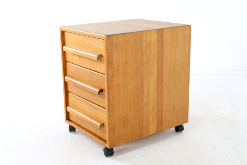 Danish chest of drawers - on wheels - mid century modern design
