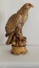 Vintage plaster eagle statue