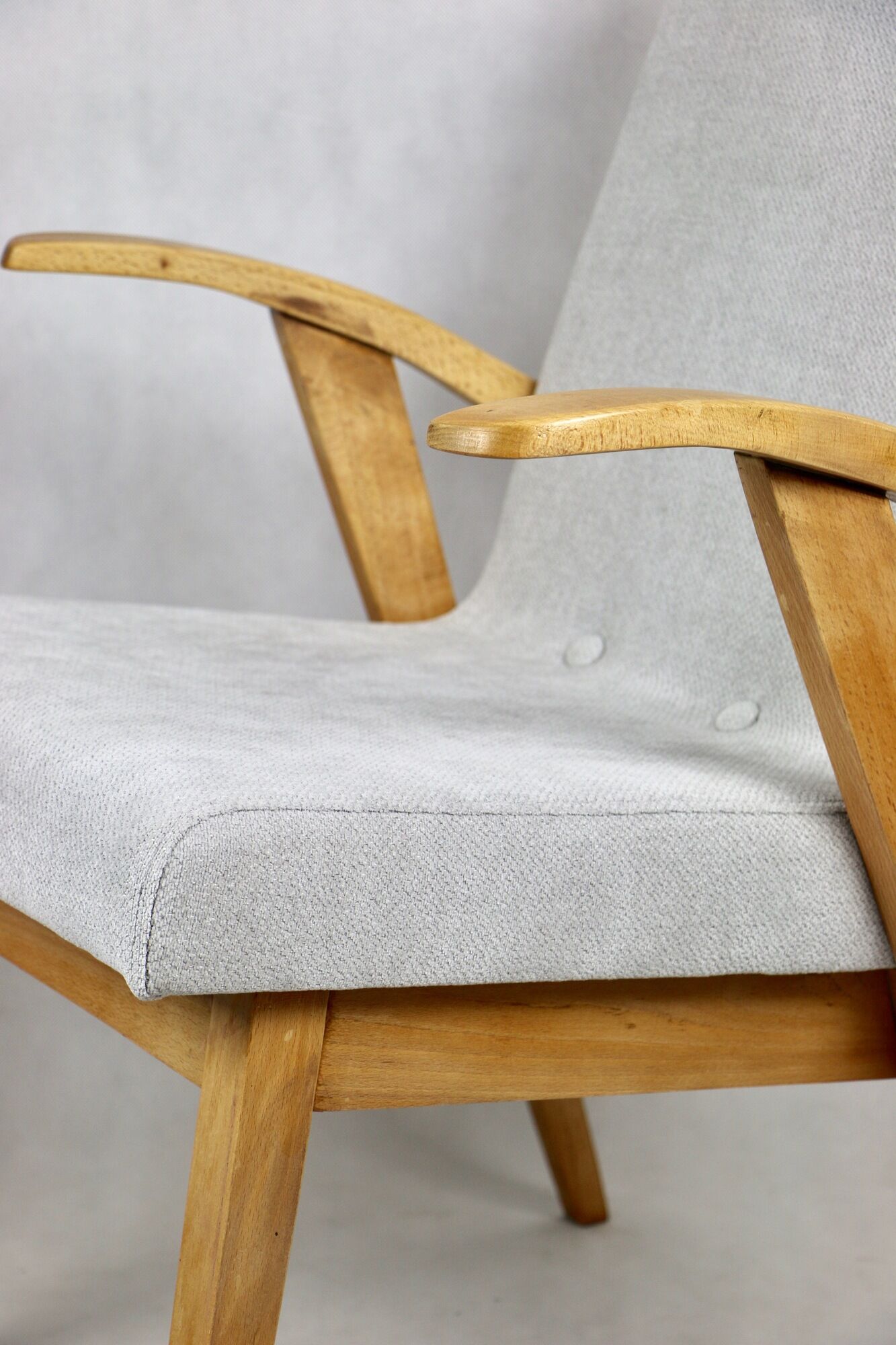 Light grey easy chair  1970s