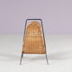 1950s Carl Auböck attributed magazine holder from Denmark