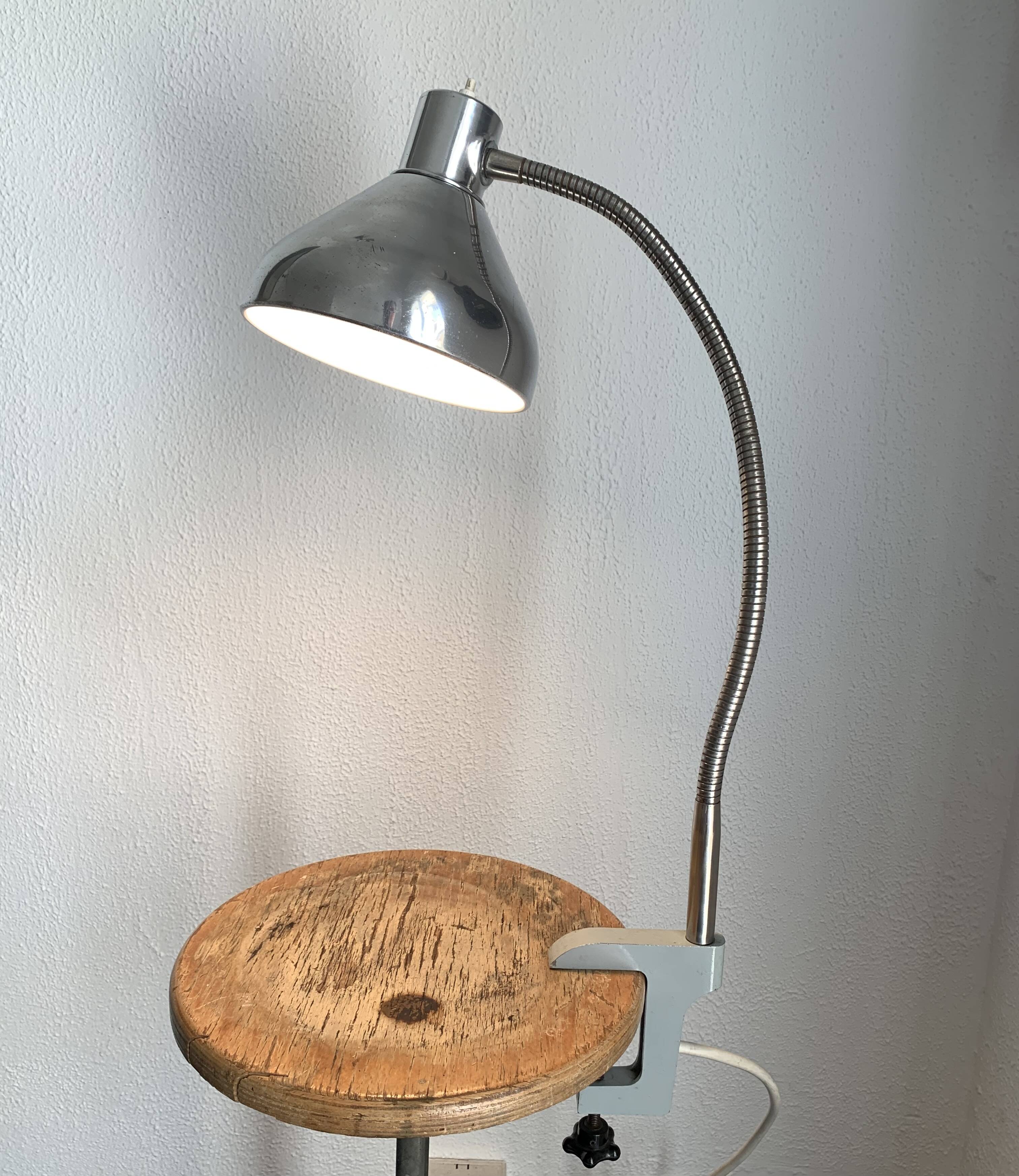Vintage 1960 Jumo GS3 architect lamp, almost new - 60 cm