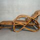 Chaise longue vintage – Rattan