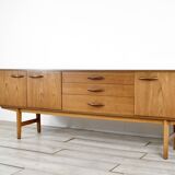 Midcentury 'Avalon' Teak Sideboard / Long John. Stylish Vintage Modern / Re