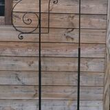 Wrought iron lamp