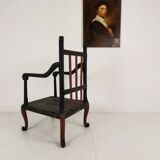 Fauteuil anglais de style chinoiserie vers 1900
