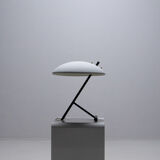 Lampe de bureau Blanc Negro Evoluon par Louis Kalff pour Philips, années 1950.