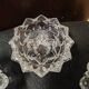 Set of glass candle holders from Reims