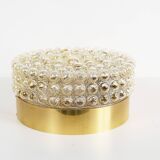 Stunning (26cm) glass bubble flush mount light by Helena Tynell for Glashut