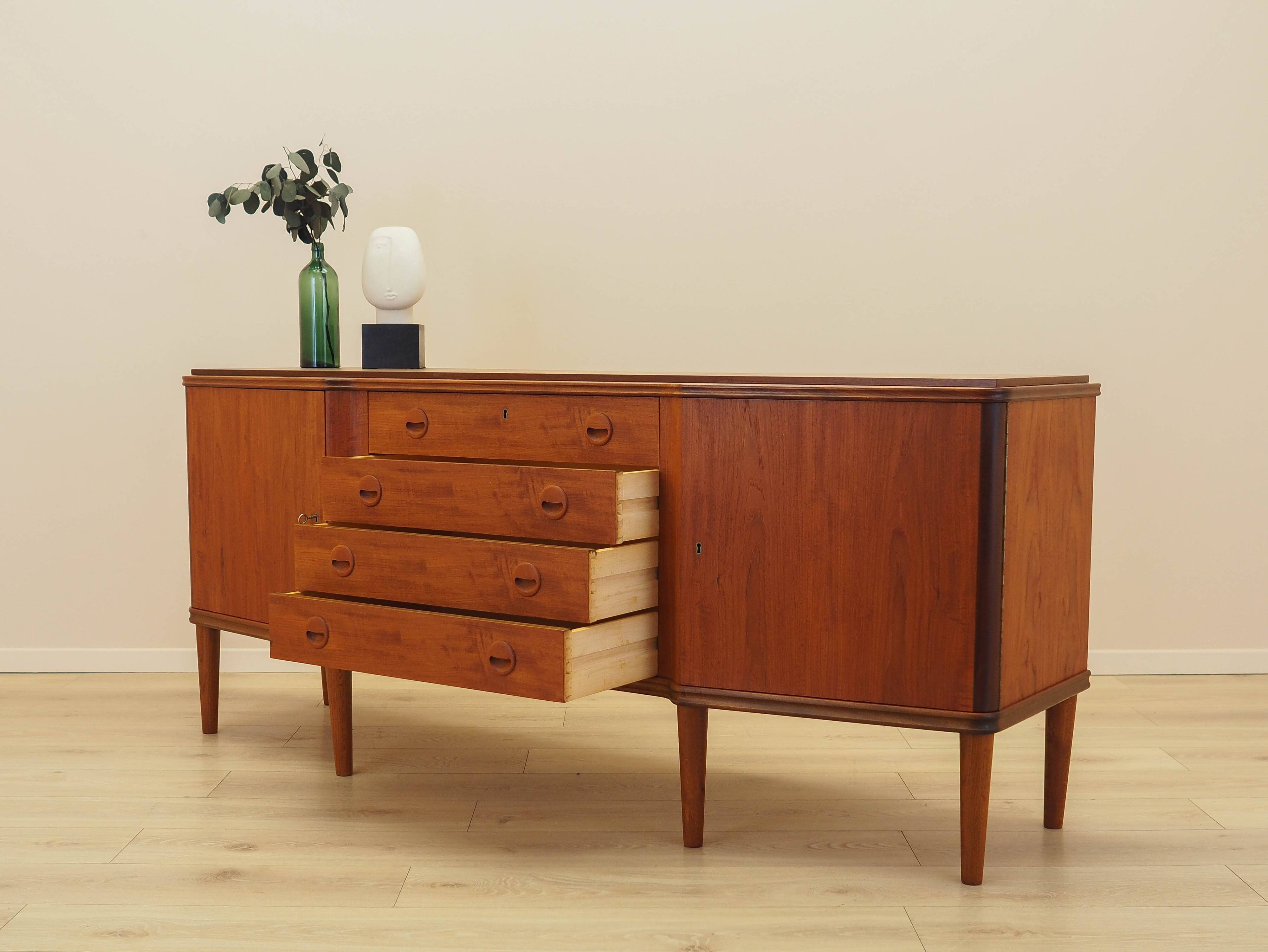 Teak sideboard, Danish design, 1960s, made in Denmark