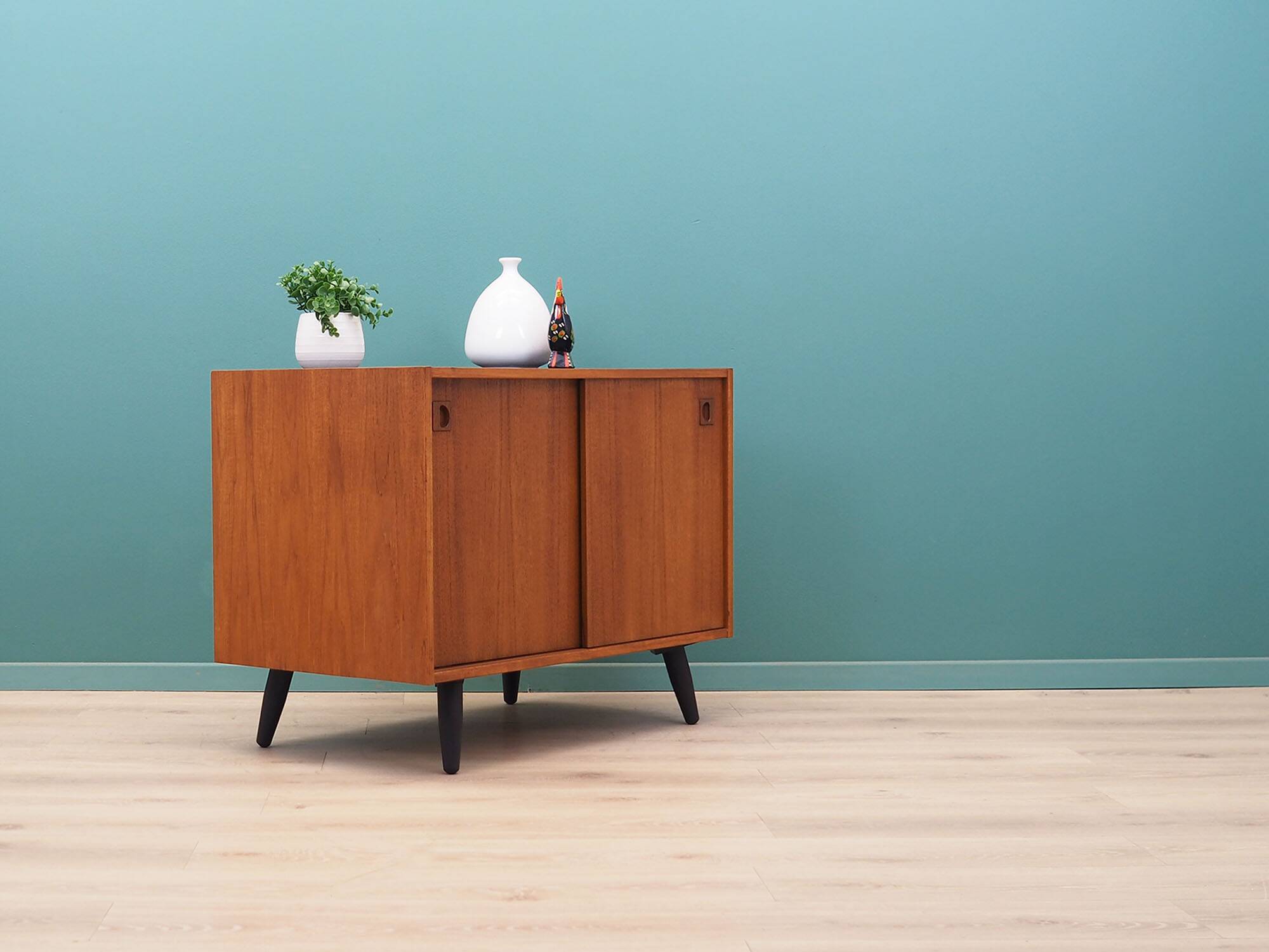 Teak cabinet, Danish design, 1970s, production: Denmark