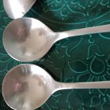 Set of W.Wright silver plate Belco spoons