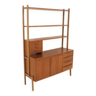 Secrétaire scandinave en teck, Suède, 1960
