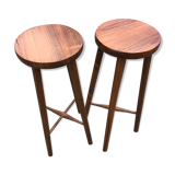 Pair of high vintage stools 1960