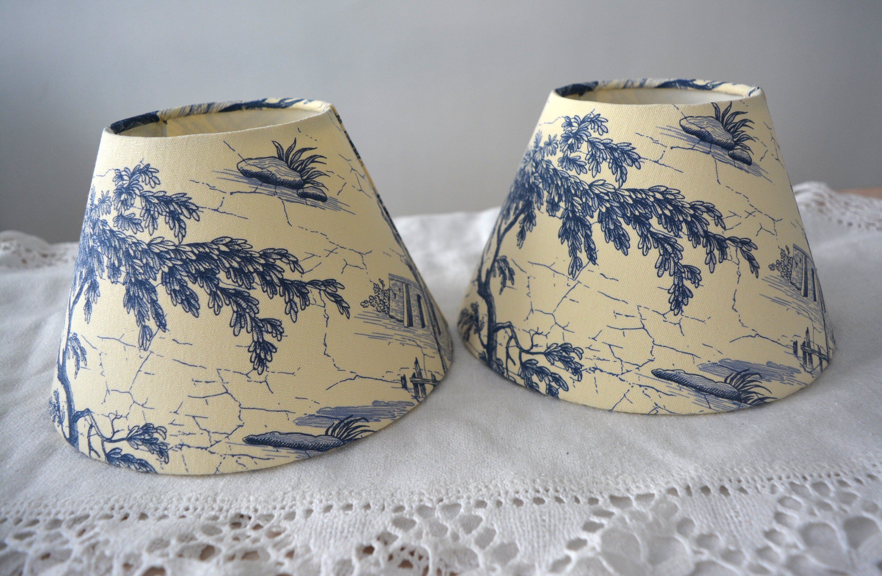 Set of 2 lampshades Toile Jouy