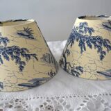 Set of 2 lampshades Toile Jouy