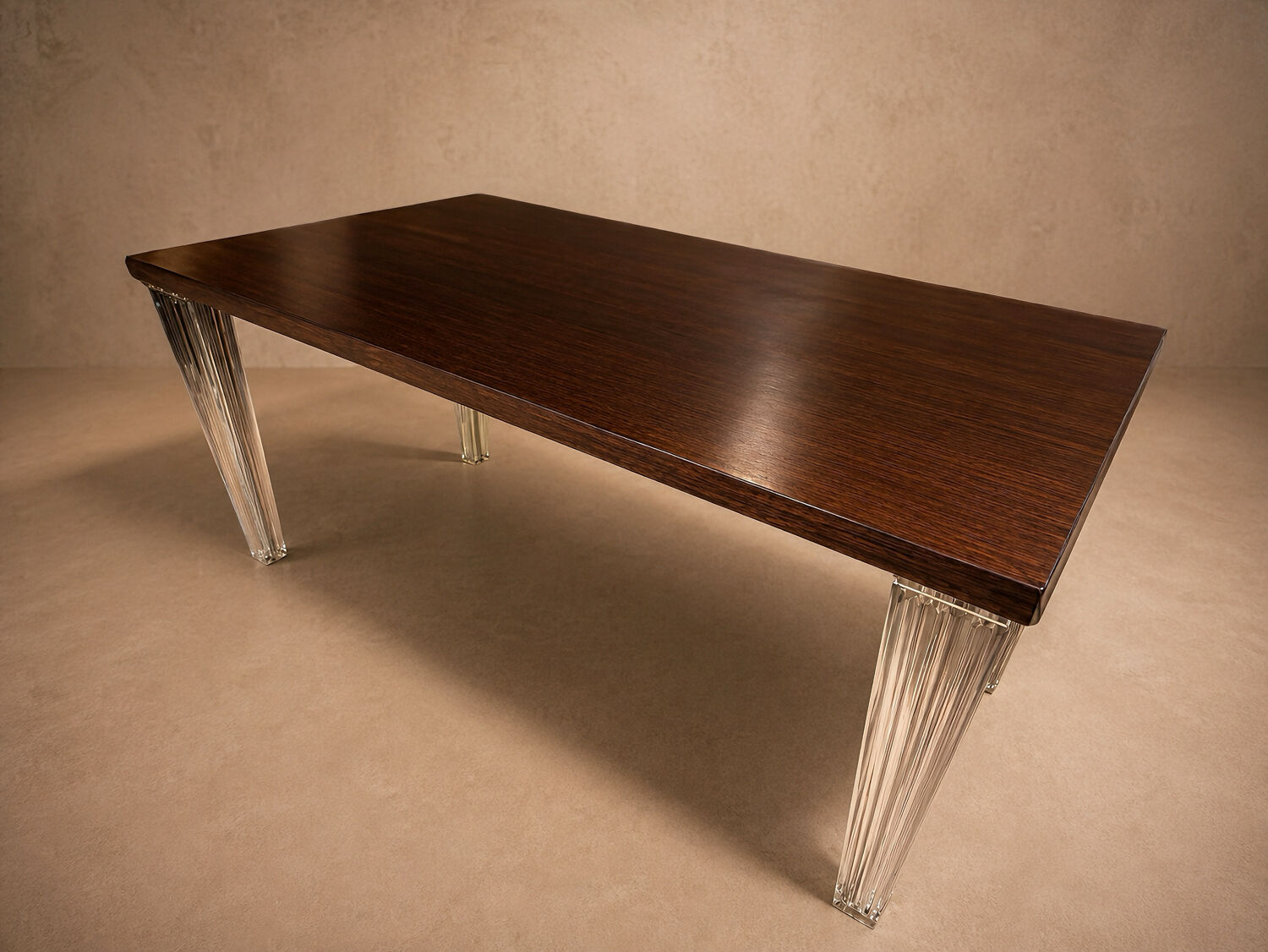Table palissandre Starck TopTop Kartell
