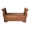 Trunk bench 2 places, cherry wood