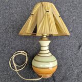 Vintage ceramic bedside lamp