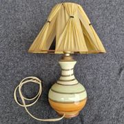 Vintage ceramic bedside lamp