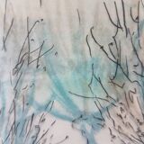 Watercolor Norman bocage signed