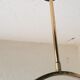 Glass and brass hanging lamp 60