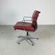 Eames ICF for Herman Miller terracotta leather Soft Pad Group chair