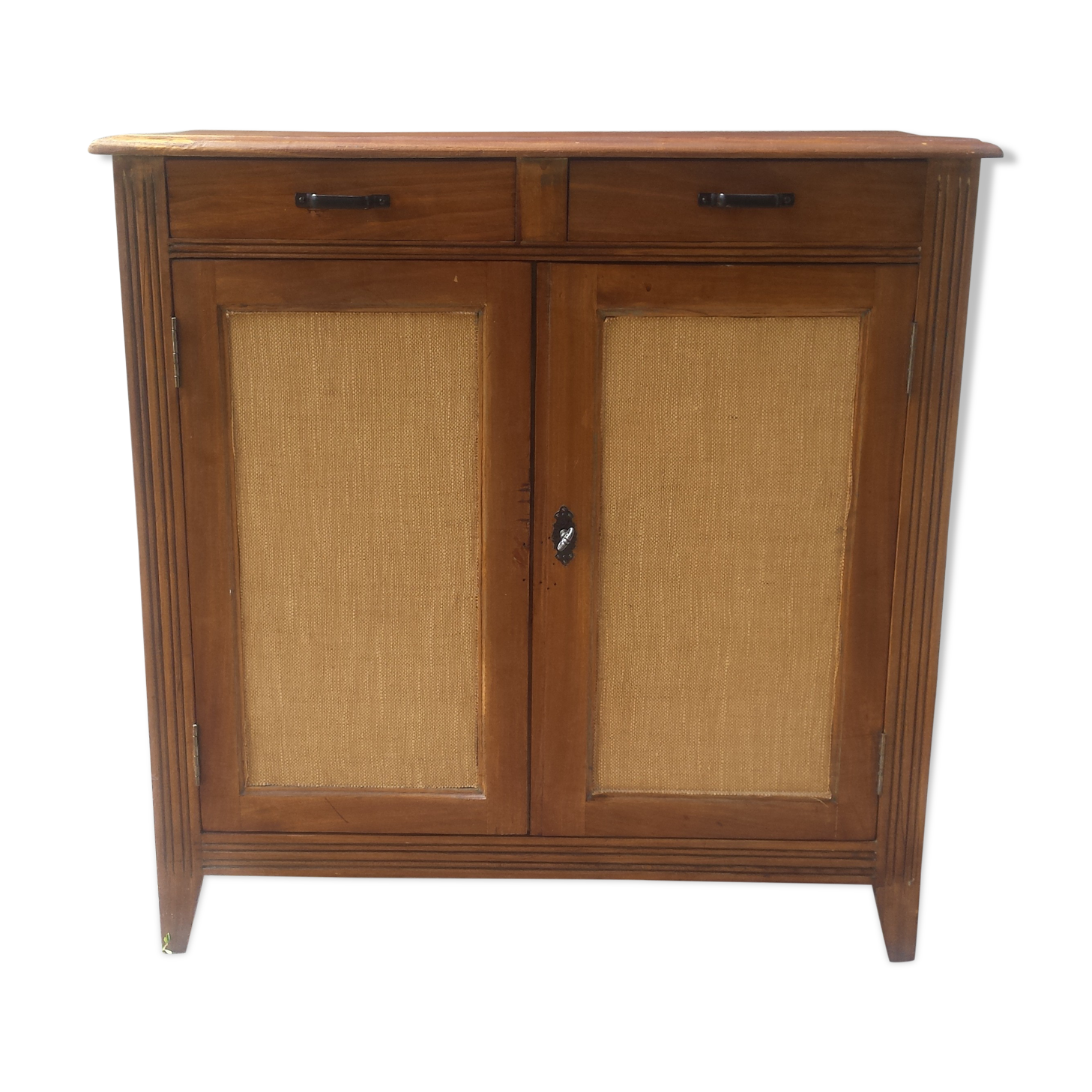 Buffet parisien, toile de jute