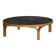 Danish coffee table from the mid-20th century, wooden frame and ceramic tiled top.