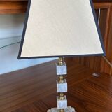 Marble and brass lamp 1960