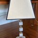 Marble and brass lamp 1960