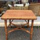 Table basse rotin vintage, 1950