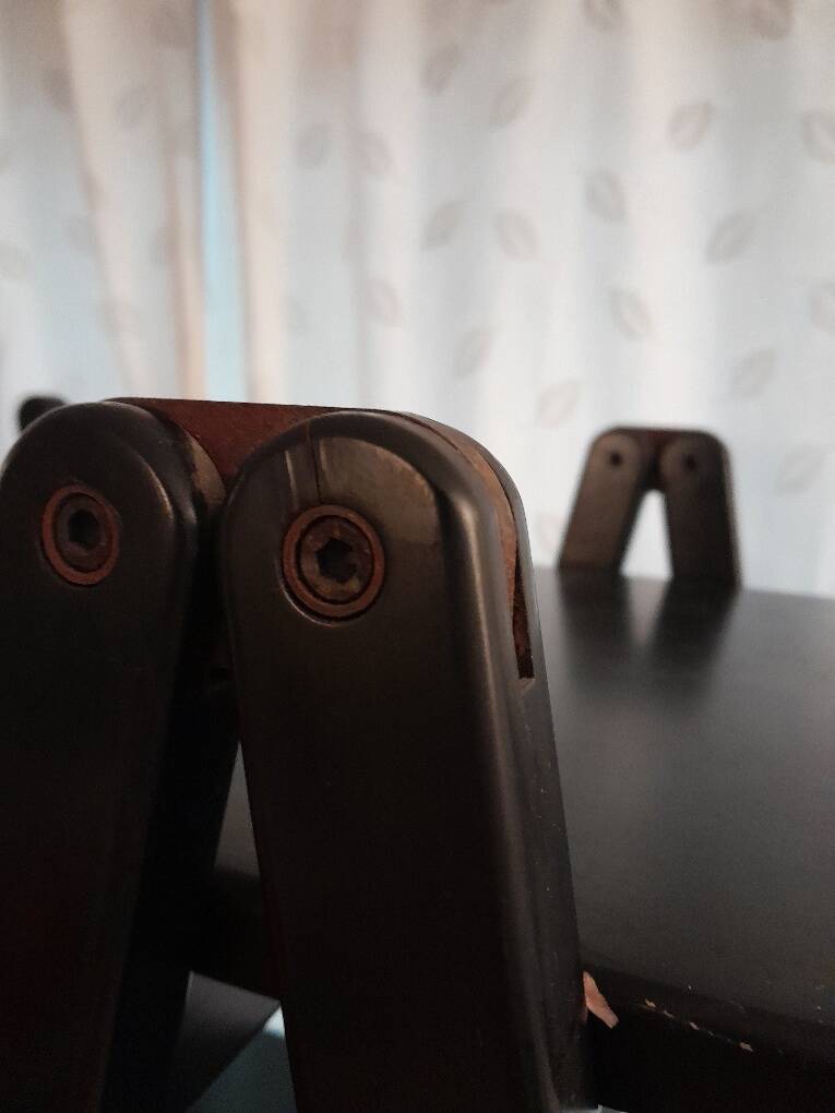 Cassina nuvola red shelf black walnut