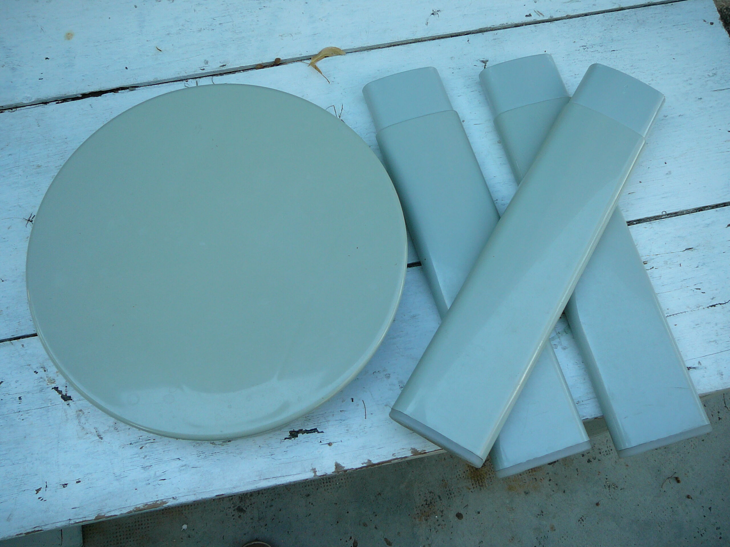 Tripod stool Olaf Von Bohr vintage grey