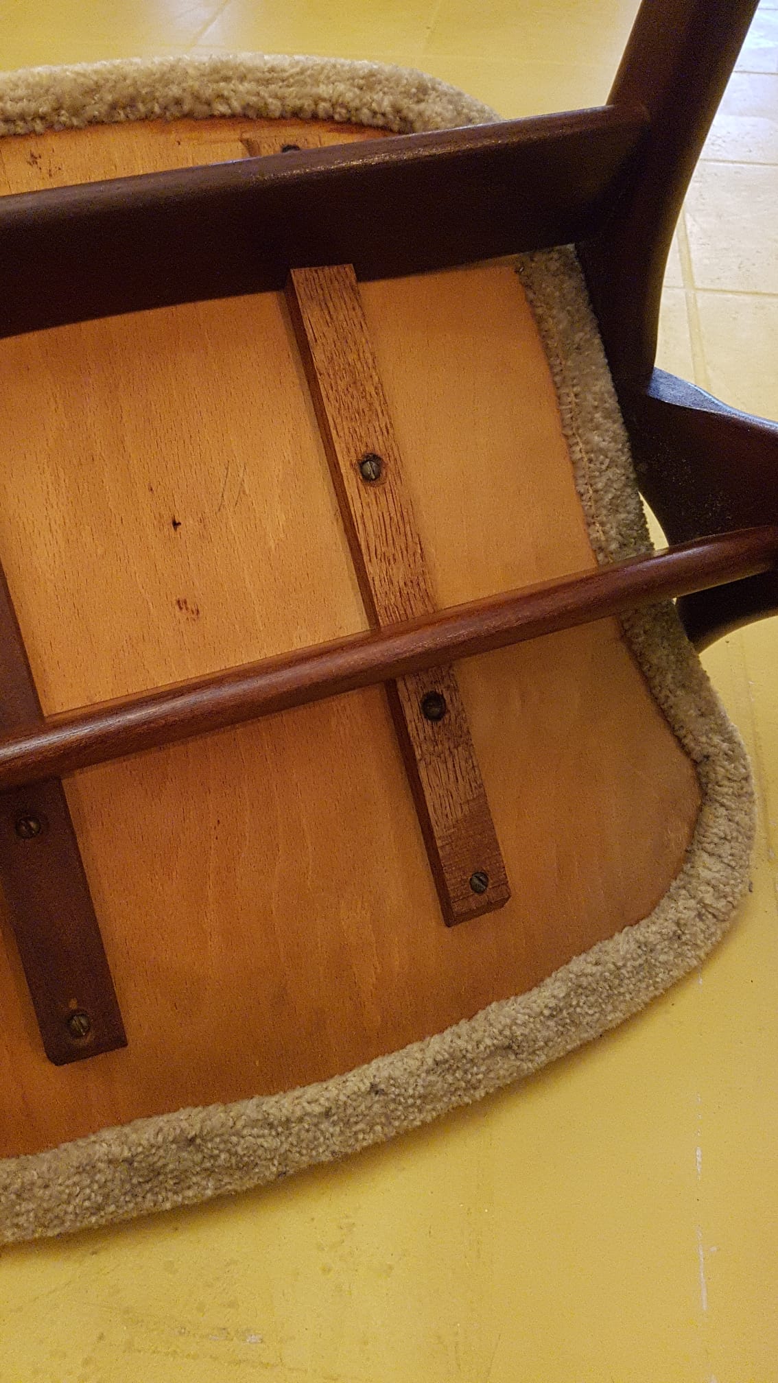 Set of 2 dining room chairs by Arne Hovmand Olsen for Mogens Kold, 1960s