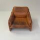 1960's Model DS-61 Cognac Leather Lounge Chair by 'De Sede' Switzerland