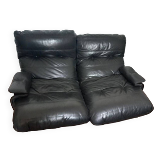Marsala model two-seater sofa