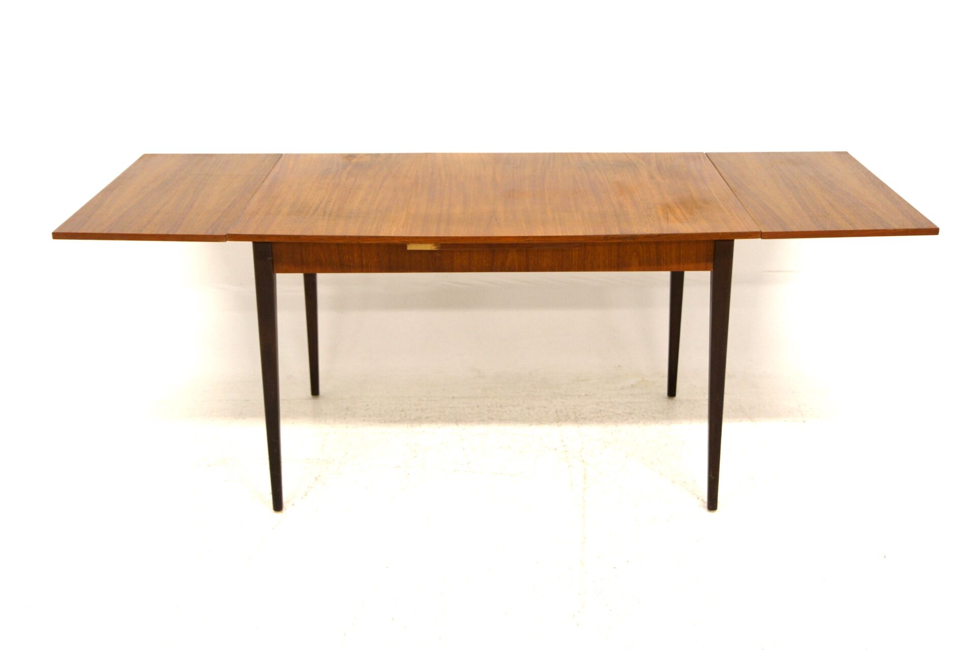 Teak "wallet" dining room table, Sweden, 1950