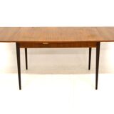 Teak "wallet" dining room table, Sweden, 1950