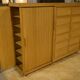 Oak wardrobe by Guillerme and Chambron 1950s