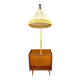 Vintage East German Cocktail Bar Cabinet & Floor Lamp