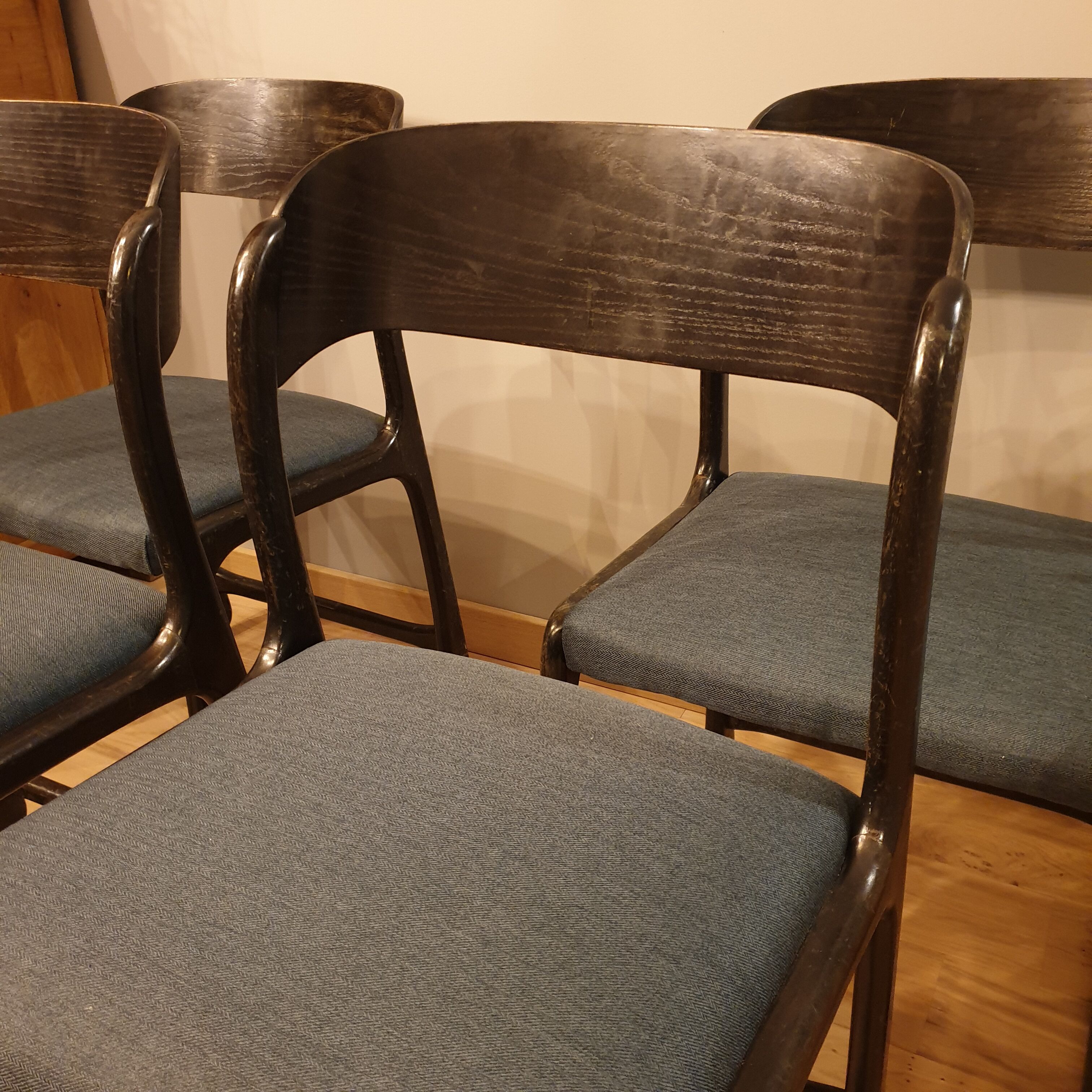 Baumann sled chairs