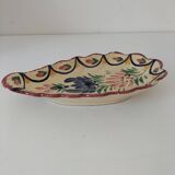 Vintage HB Quimper shell butter dish