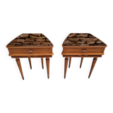 Pair of bedside tables