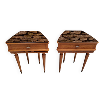 Pair of bedside tables