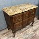 Woman chest of drawers style Louis XV in walnut circa 1880-1900