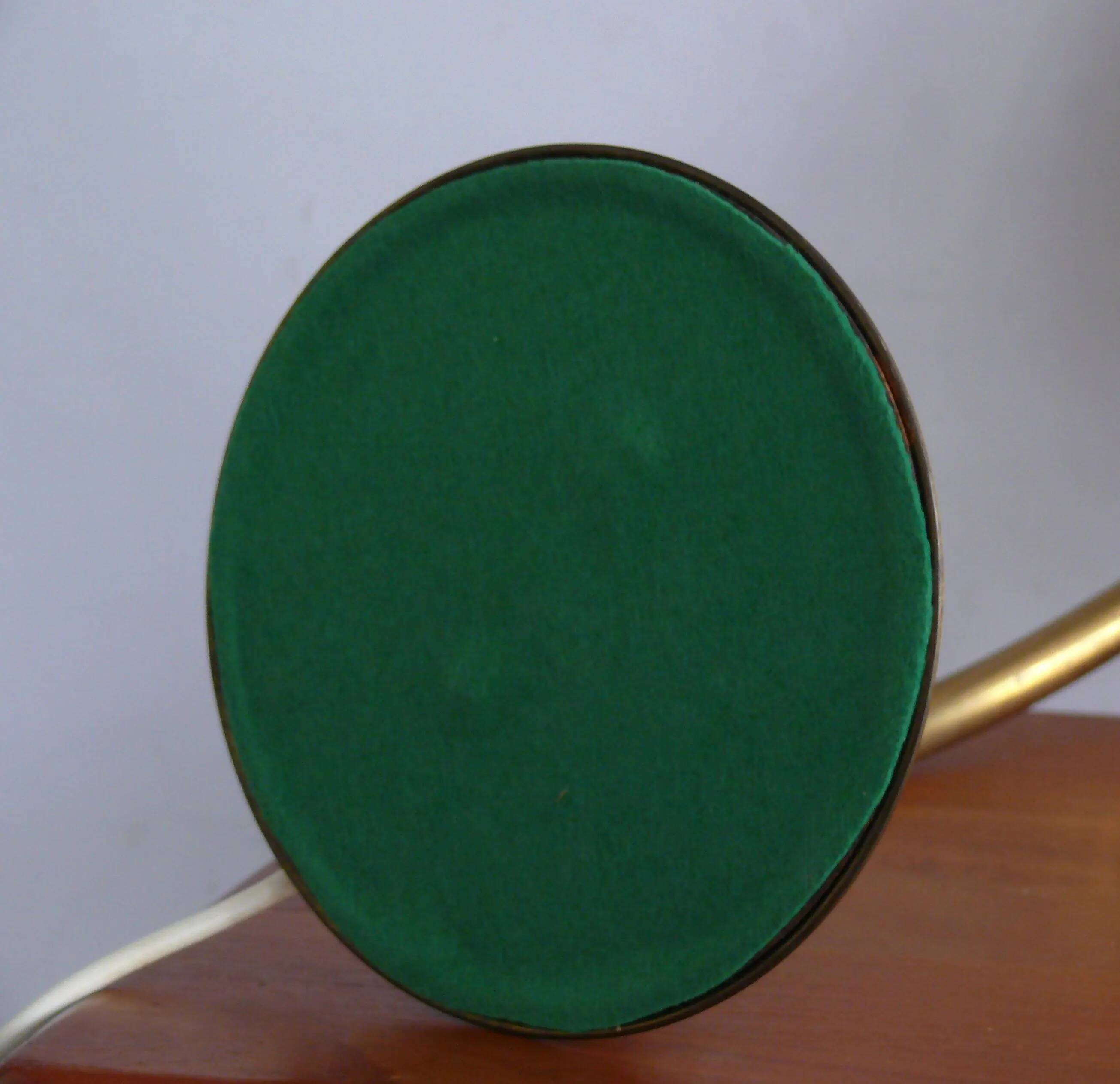 Large brass table lamp, Egon Hillebrand, 1930s