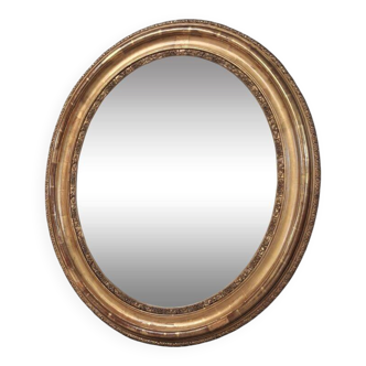 Louis Philippe Oval Mirror 82 x 72