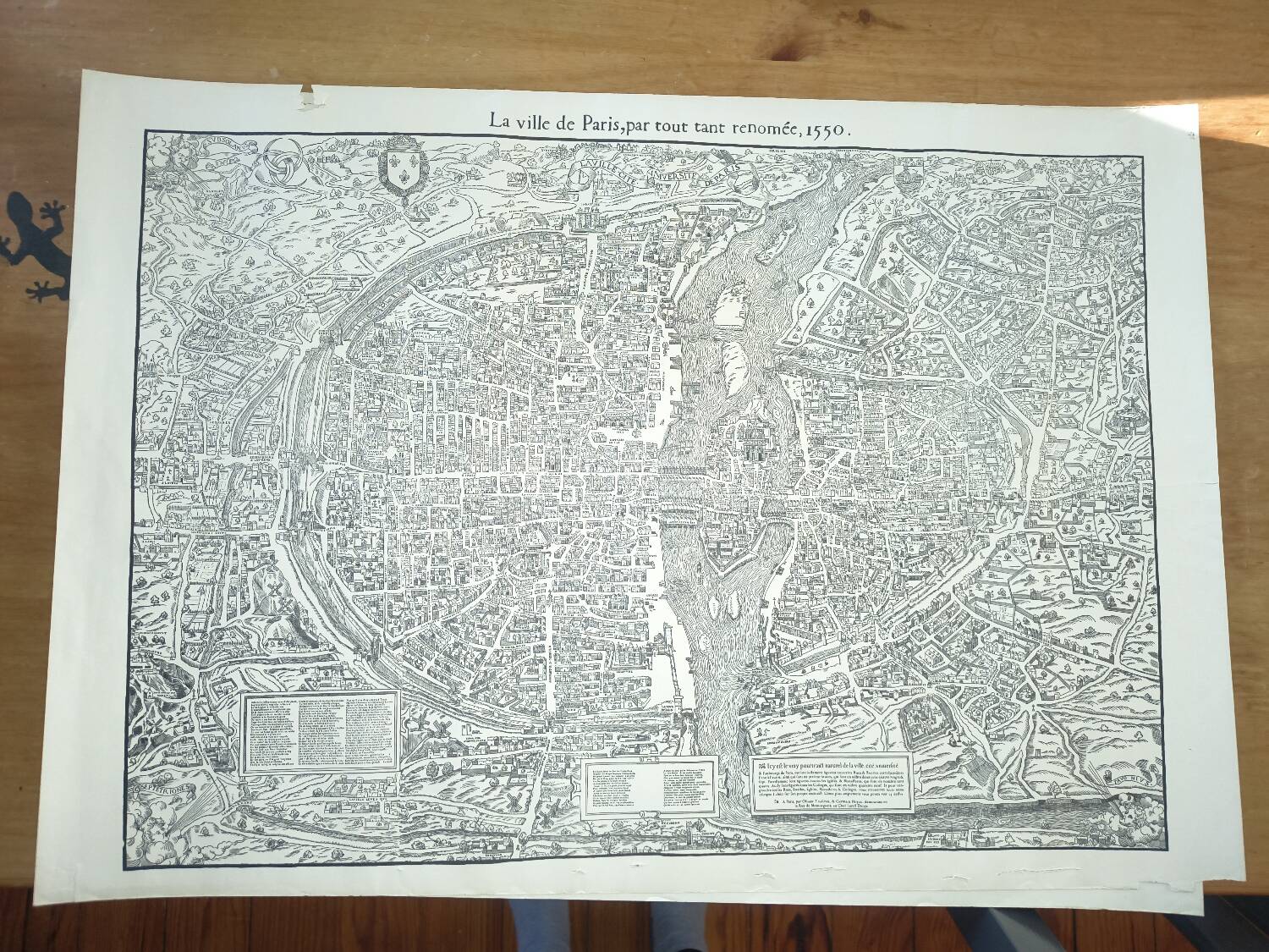Vielle Carte de Paris