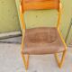 6 chaises traineau Baumann